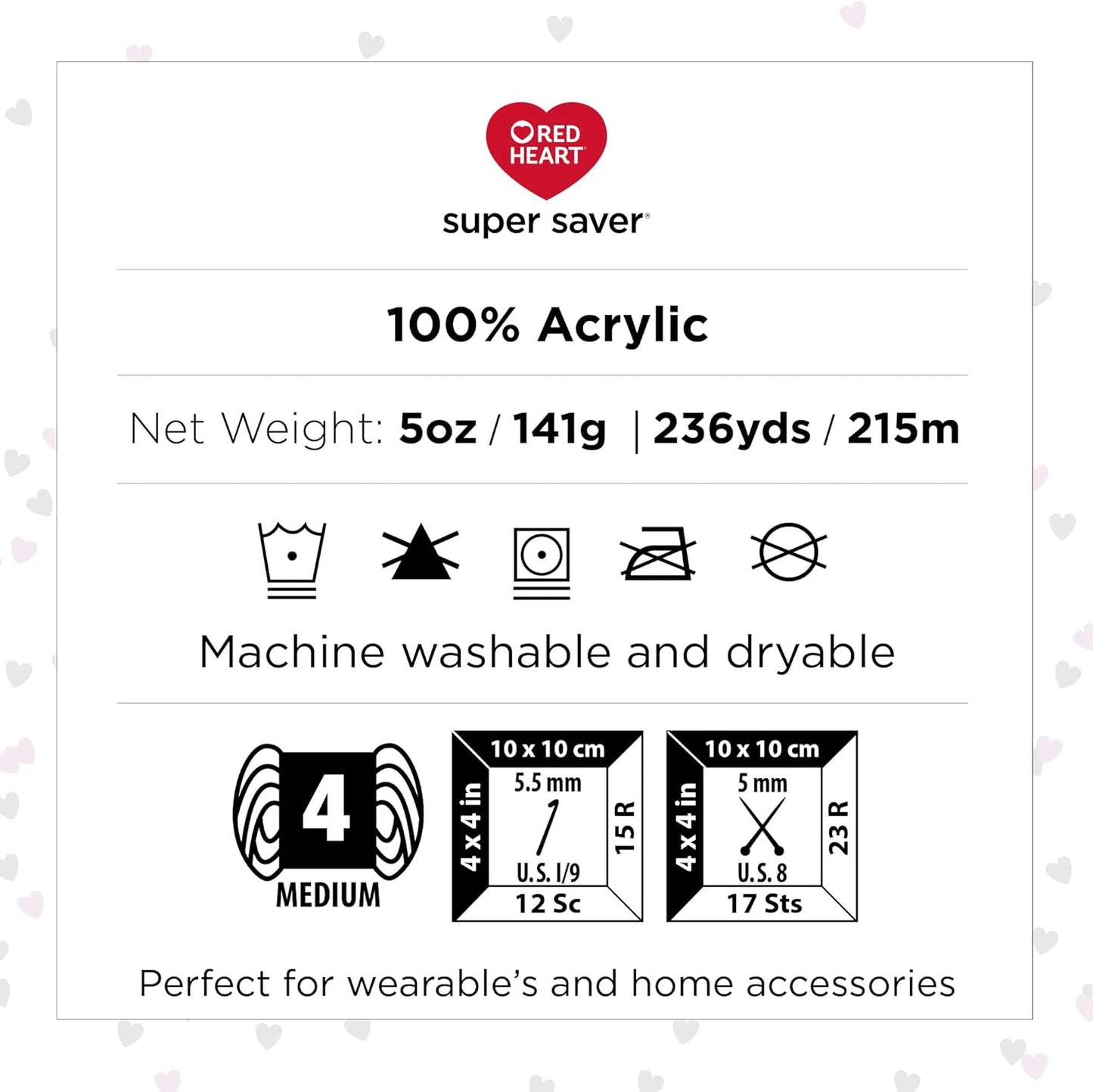 Red Heart Super Saver Fruity Stripe Yarn - 3 Pack of 141g/5oz - Acrylic Worsted