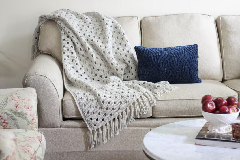 Cottage Throw Crochet Pattern