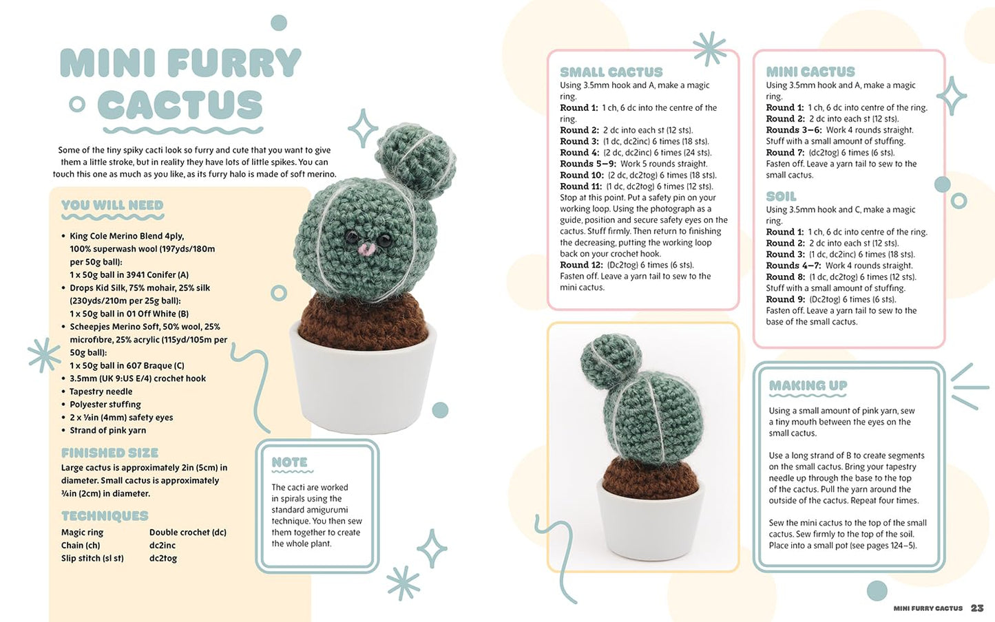 Cute Crocheted Plants: 25 Lovable Crochet Designs