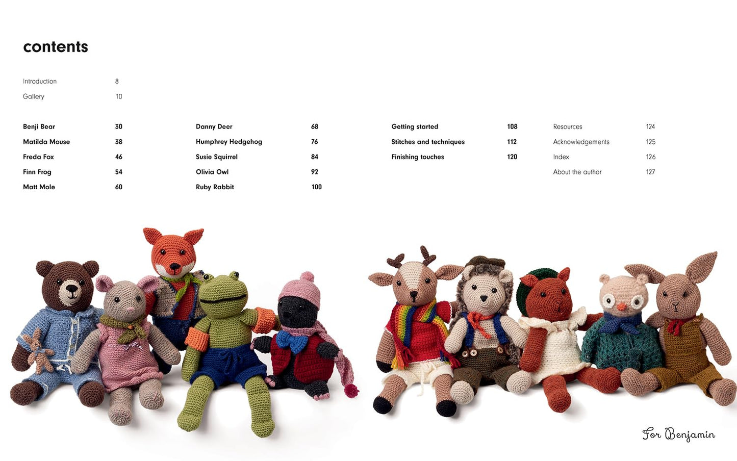 Cute Crocheted Woodland Creatures