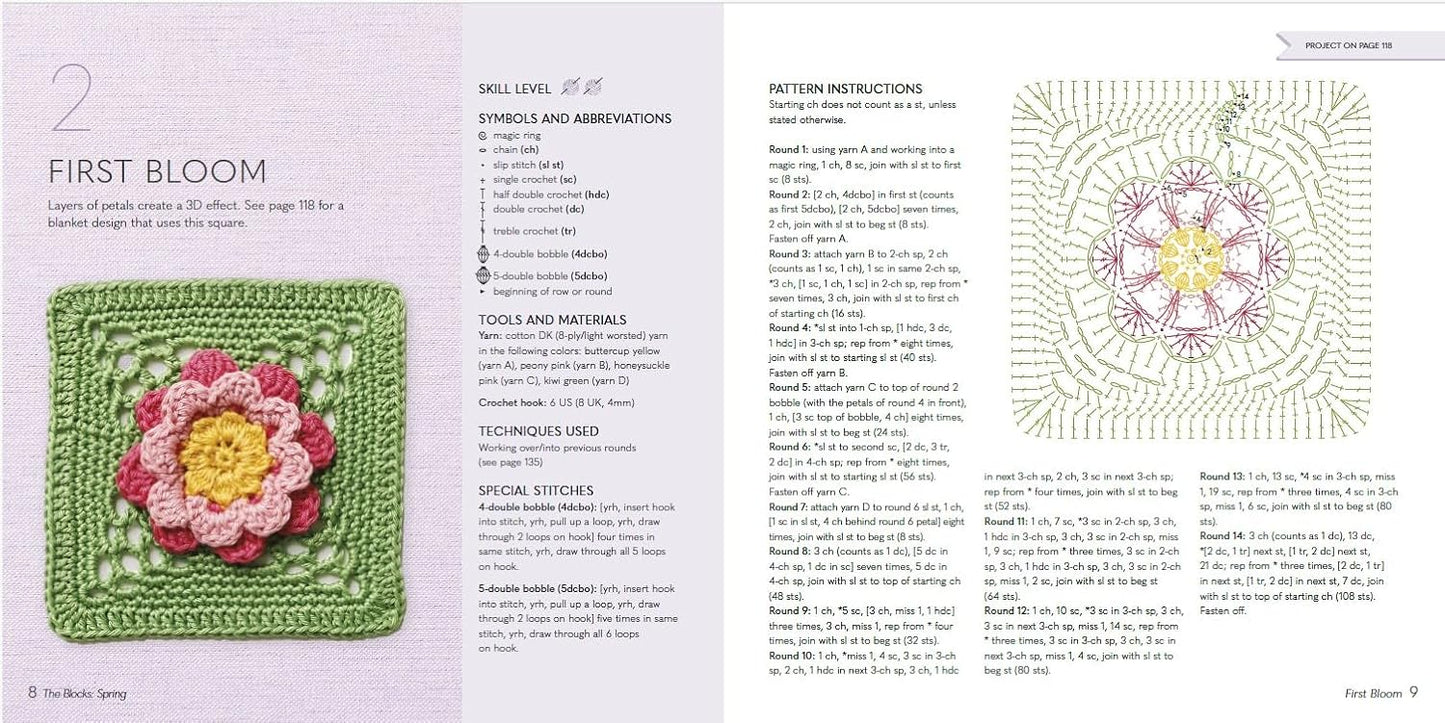 A Year of Granny Squares: 52 Grannies to Crochet, One for Every Week of the Year