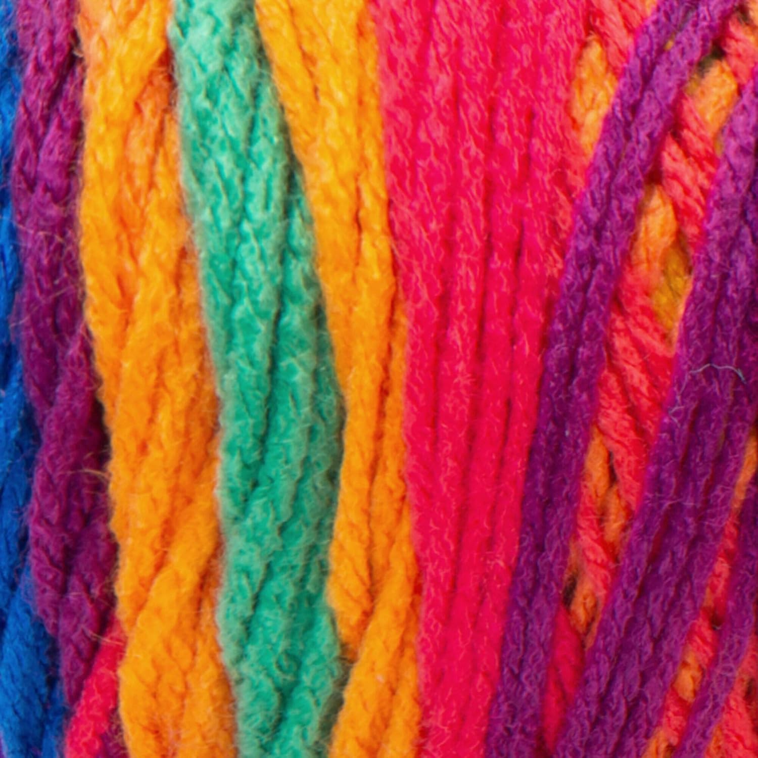RED HEART Super Saver 3-Pack Yarn, Favorite Stripe