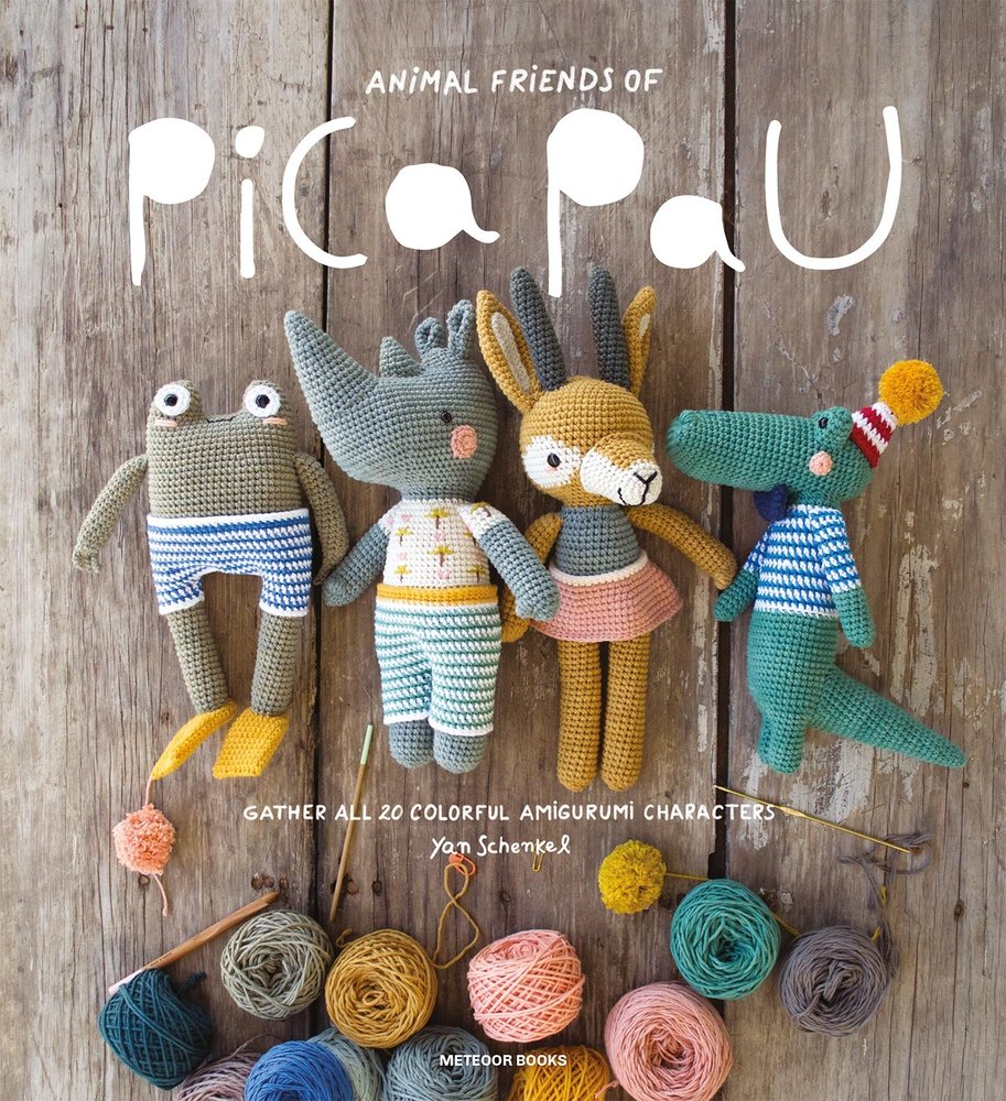 Animal Friends of Pica Pau: Gather All 20 Colorful Amigurumi Characters