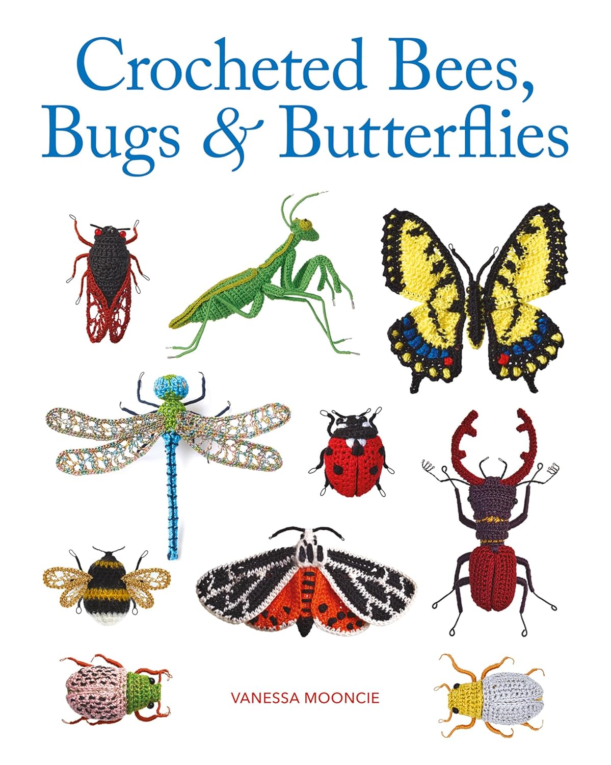Crocheted Bees, Bugs and Butterflies