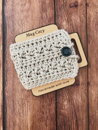 Coffee Bean Cup Cozy Crochet Pattern