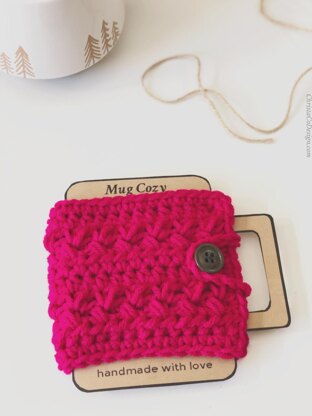 Coffee Bean Cup Cozy Crochet Pattern