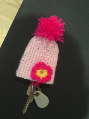 Flower Key Cozy — Free Amigurumi Pattern