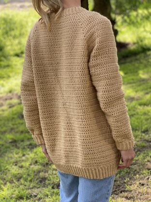 Beginner Crochet Cardigan Pattern