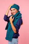 Cinnamon Swirl Hat and Scarf Set — Free Crochet Pattern