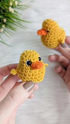 Crochet Duck Amigurumi Pattern