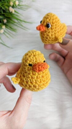 Crochet Duck Amigurumi Pattern